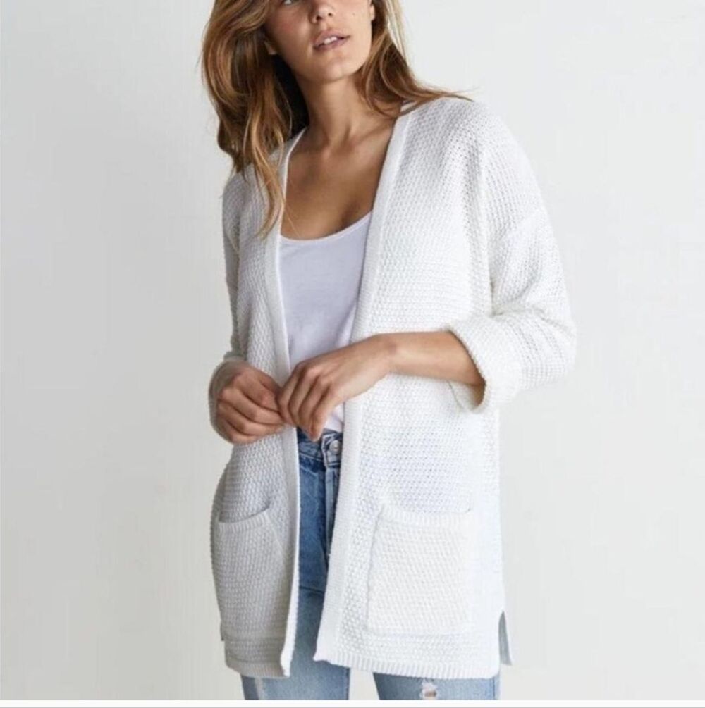 Marine Layer Catalina Cardigan Women's Size Medium Cozy Soft Oversized Knit EUC